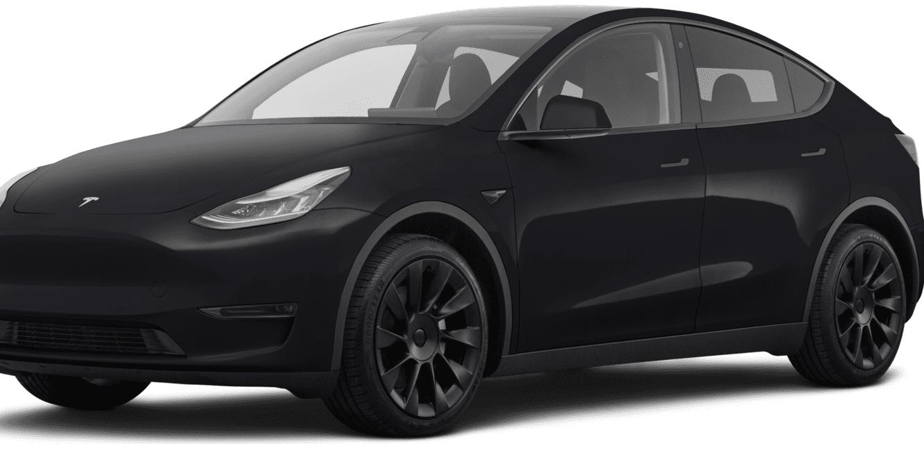 TESLA MODEL Y 2021 5YJYGDEE9MF099497 image